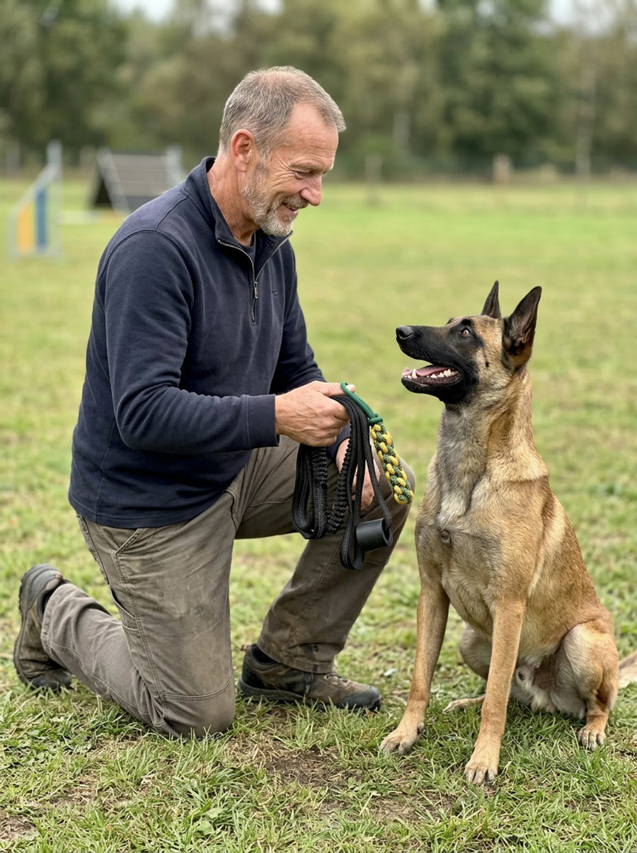 Working-dog trainer